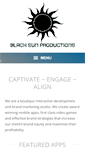 Mobile Screenshot of blacksunpro.com