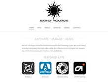Tablet Screenshot of blacksunpro.com